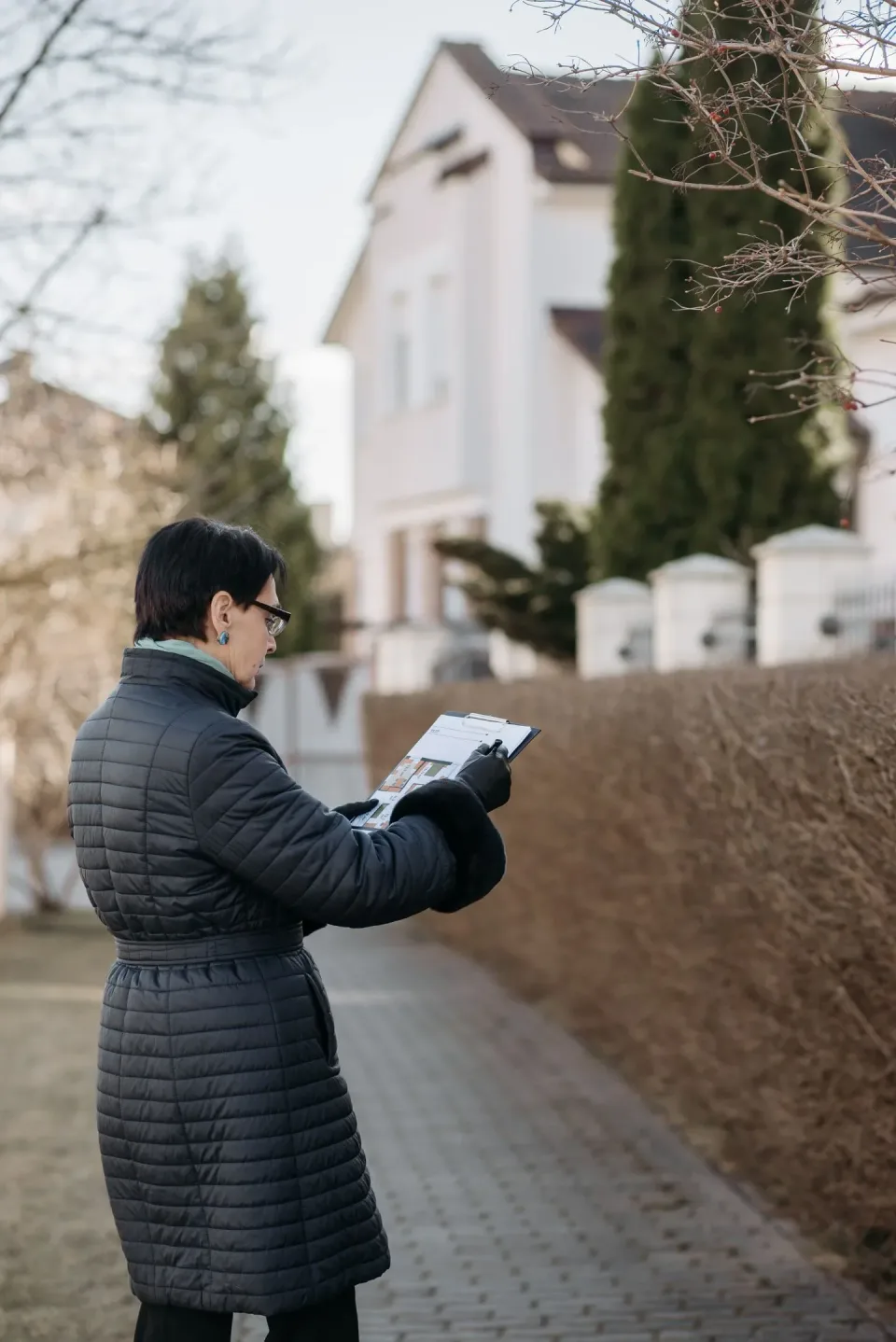 Woman — Pest Control Inspection